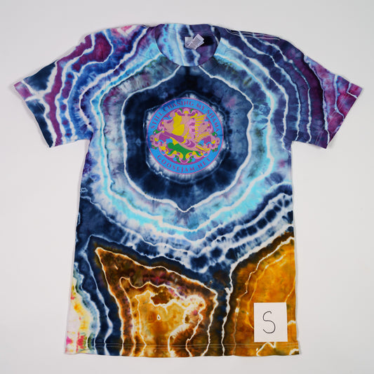 Goose "Still Chasing My Shama" Geode Tie Dye Small