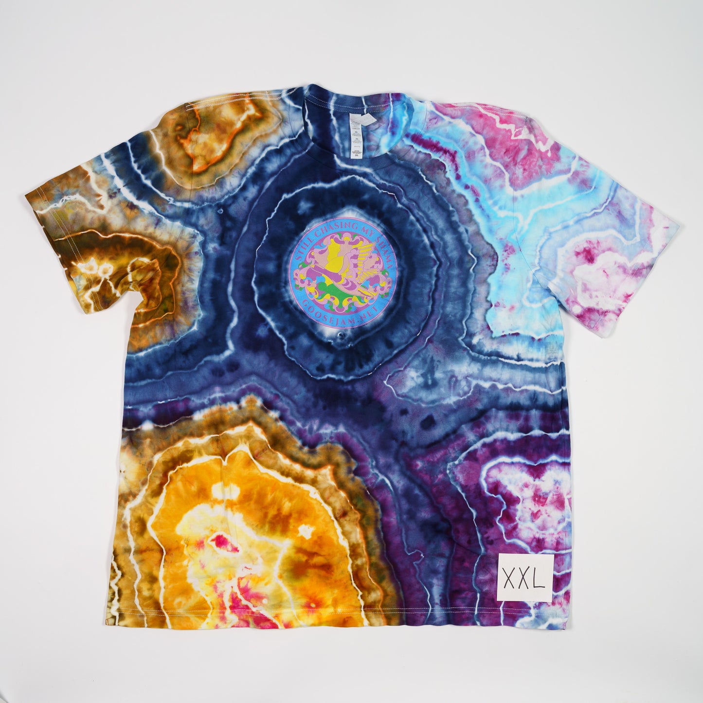 Goose "Still Chasing My Shama" Geode Tie Dye 2XL