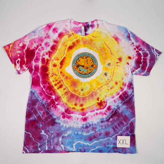 *DEFECT* Goose "Still Chasing My Shama" Geode Tie Dye 2XL